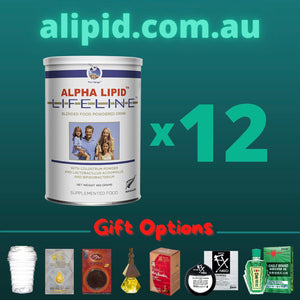 Open image in slideshow, 12 alpha lipid lifeline with gifts
