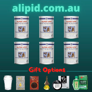 Open image in slideshow, 6 alpha lipid lifelines with gifts
